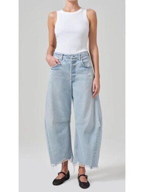 Citizens Of Humanity Horseshoe Barrel Jeans- Size 28 Denim Light